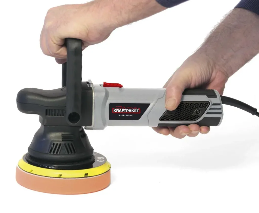 Exzenter Poliermaschine 900 Watt - 21 mm Hub - im XXL-Set