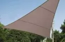 Garten-Sonnensegel Dreieck 3,6 X 3,6 X 3,6 m Farbe: Taupe
