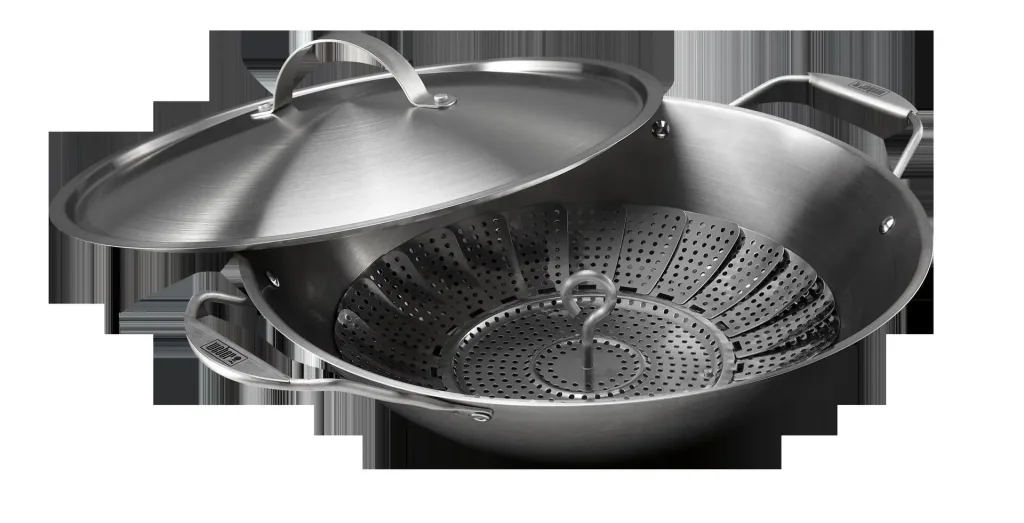 CRAFTED Wok mit Dünsteinsatz
