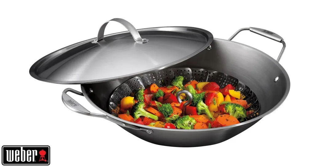 CRAFTED Wok mit Dünsteinsatz