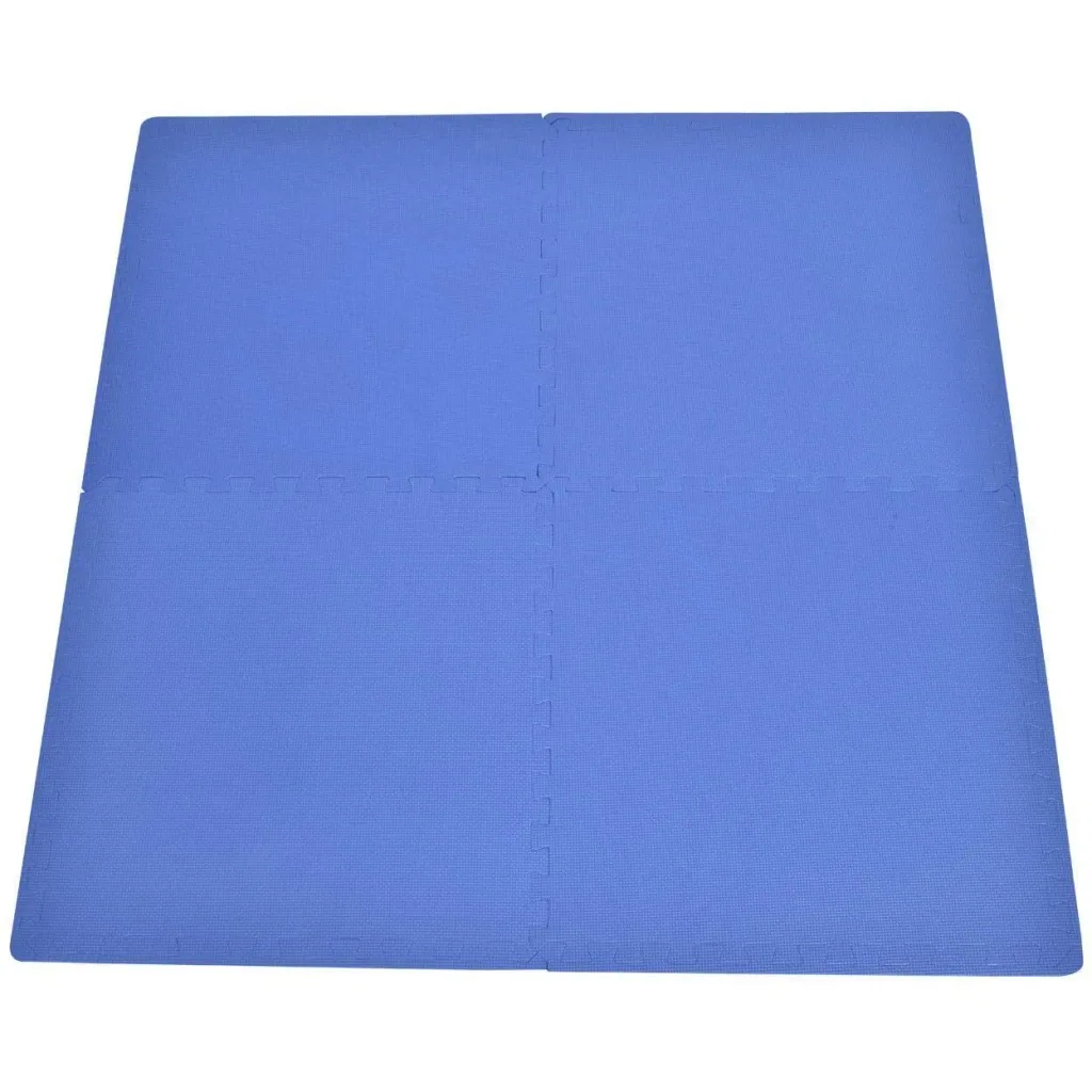 8 tlg Puzzlematte Spielmatte Bodenmatte Turnmatte EVA blau