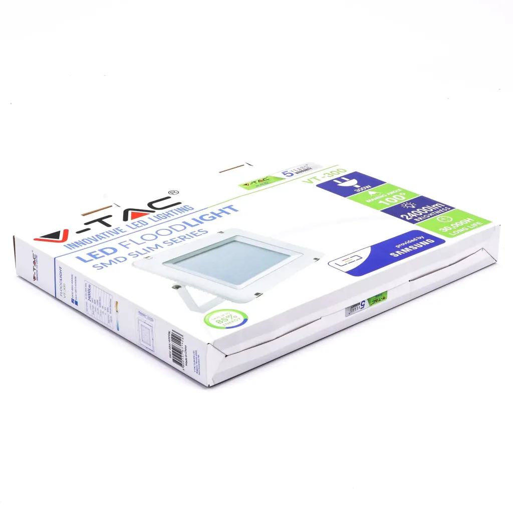VT-300-W LED-Flutlicht - 300 W - 24000 Lumen - 4000K - weiß