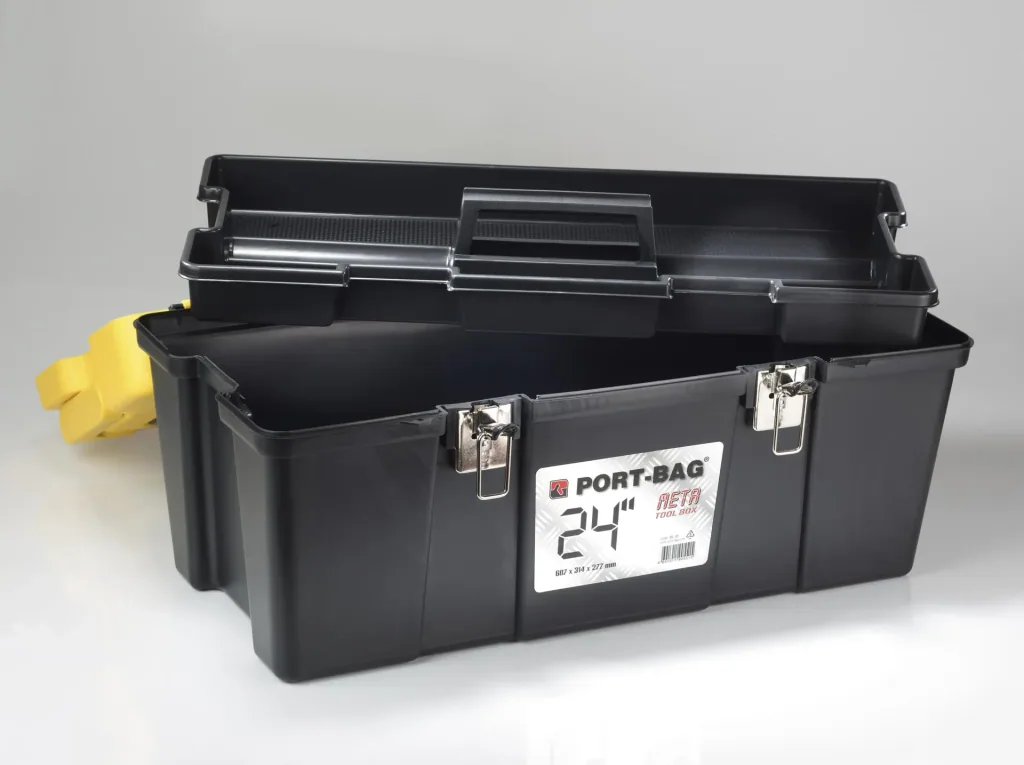 Werkzeugbox Metall - Kunststoff 607 x 314 x 277 mm