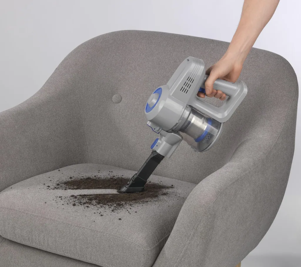 MAXXMEE Akku-Zyklon-Staubsauger mit bis zu 80 cm. Verstellbarem Teleskoprohr