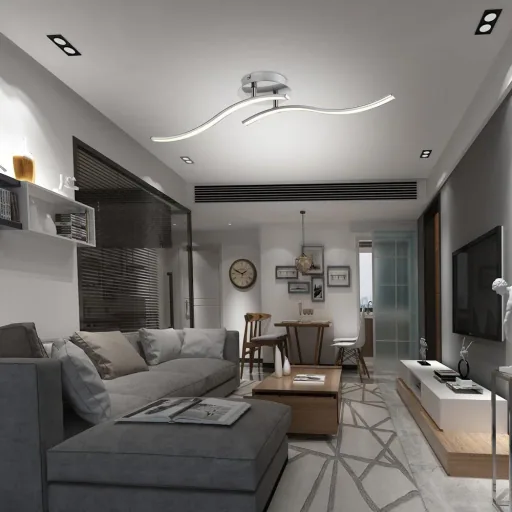 LED-Deckenleuchte Ny bolge