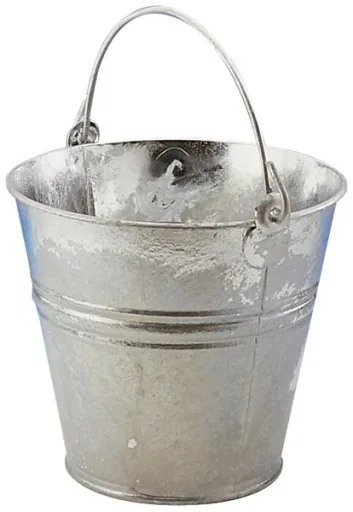 Eimer 14 l, Stahlblech verzinkt