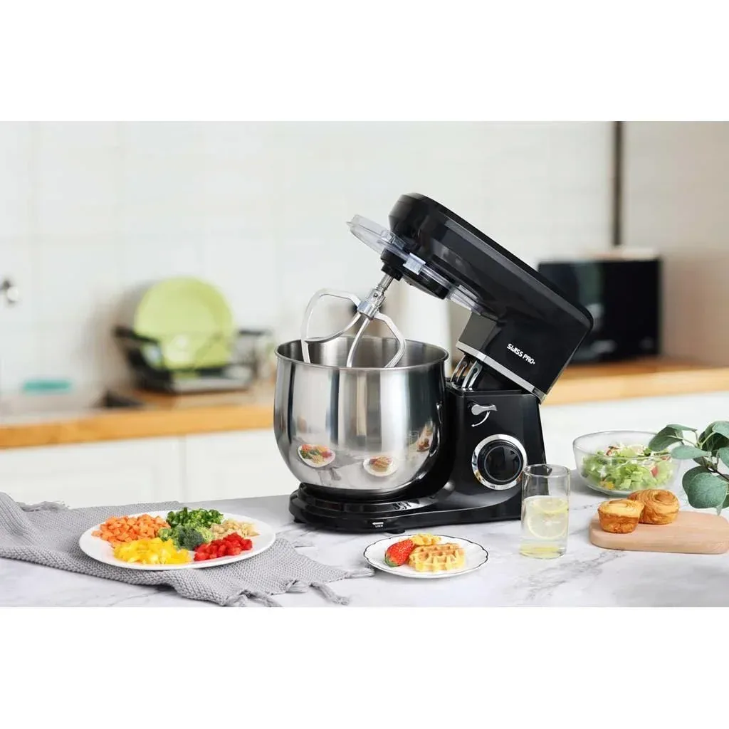 NL Leistungsstarker Food Processor - 2200W - 10L - Schwarz
