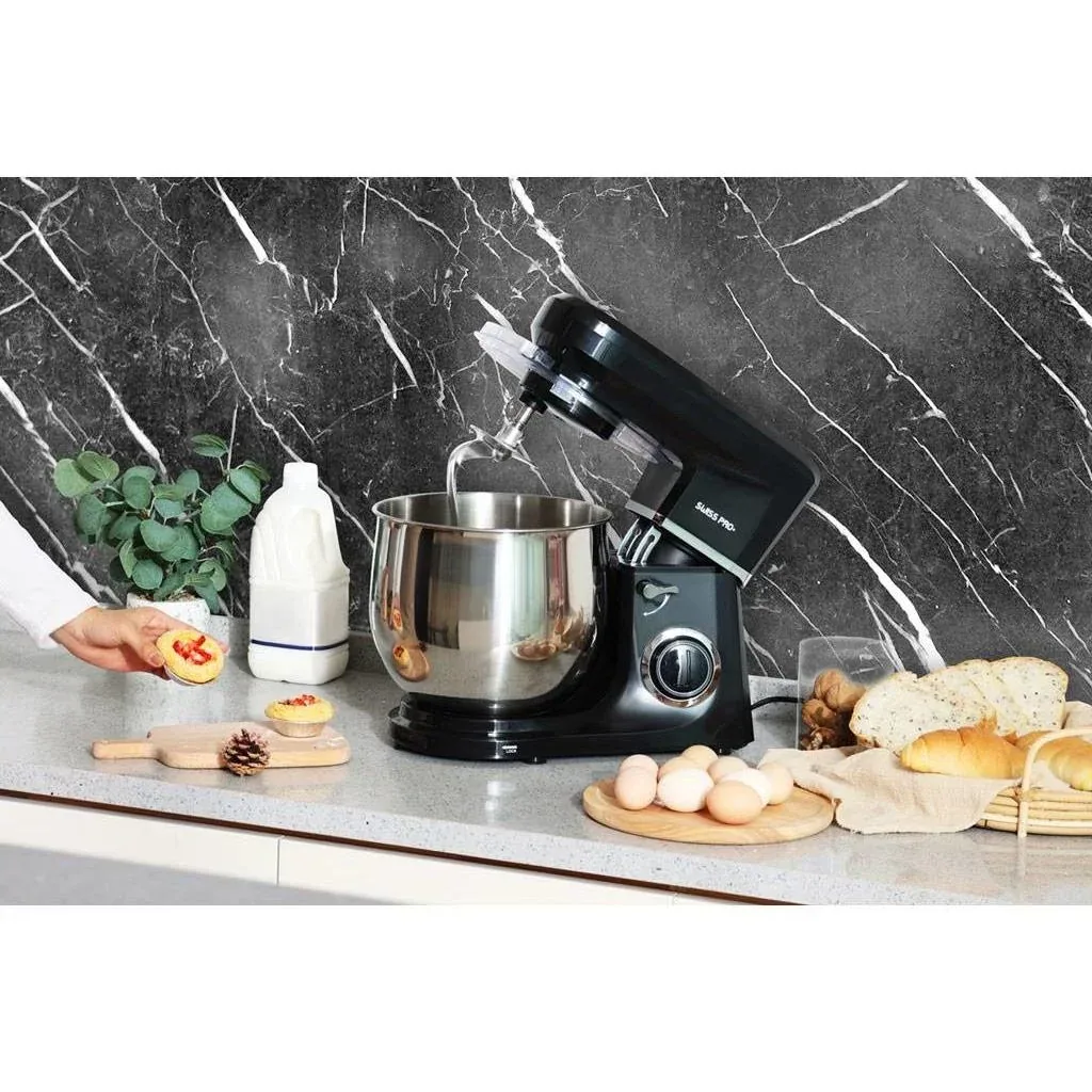 NL Leistungsstarker Food Processor - 2200W - 10L - Schwarz