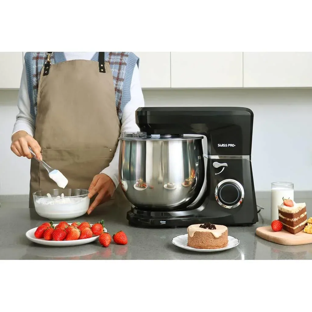 NL Leistungsstarker Food Processor - 2200W - 10L - Schwarz