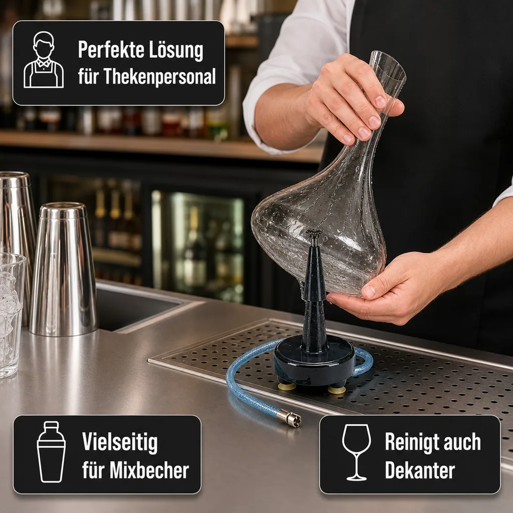 Glasspüler, Gläserdusche - Original SPÜLBOY