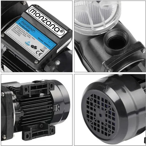 Tauchpumpe/Sandfilterpumpe/Wasserpumpe 9.960 l/h inkl. Vorfilter