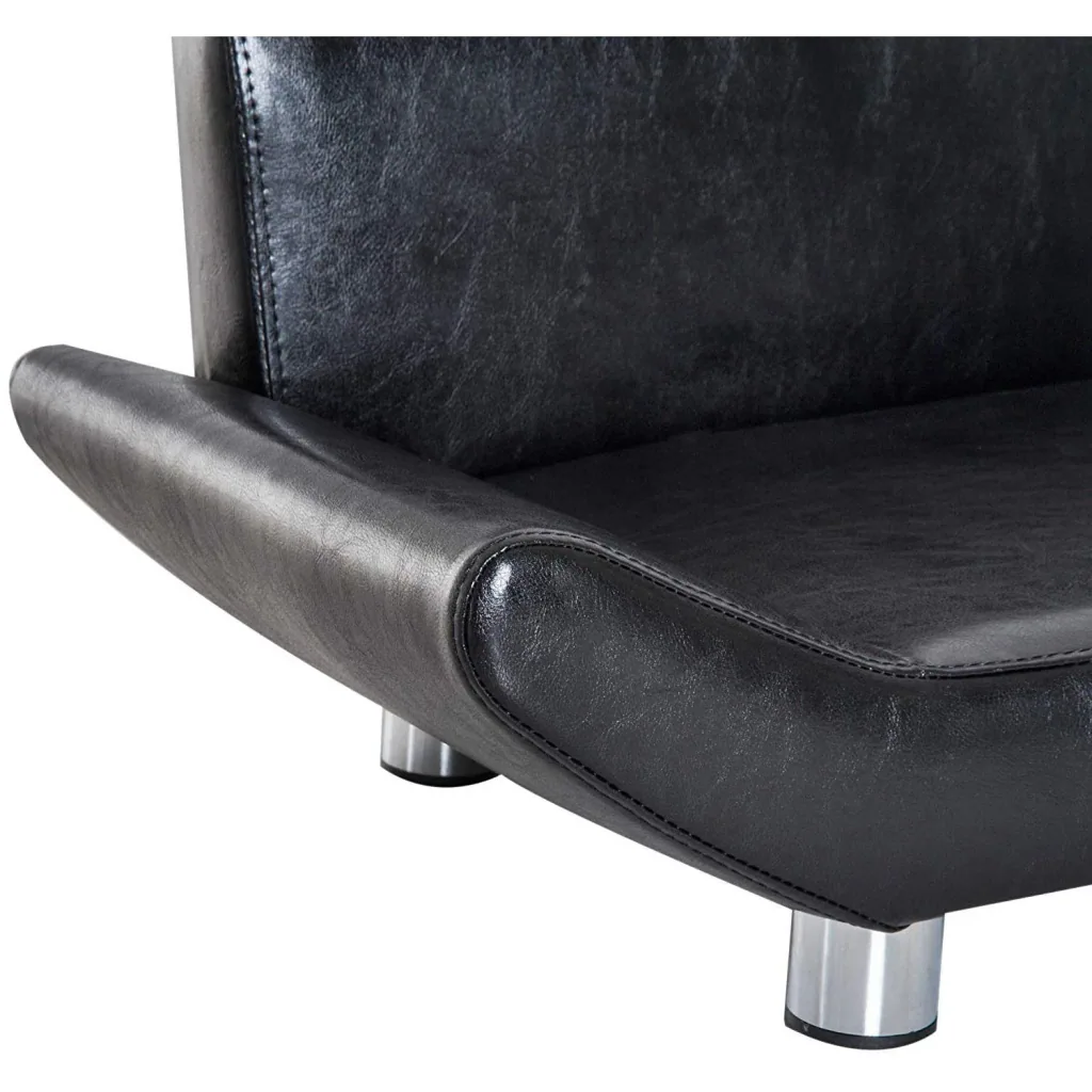Haustiersofa Hundematte Hundebett Haustierbett Hundecouch Schwarz