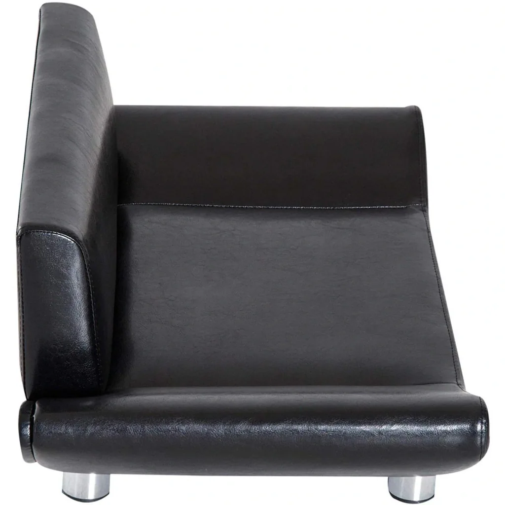 Haustiersofa Hundematte Hundebett Haustierbett Hundecouch Schwarz