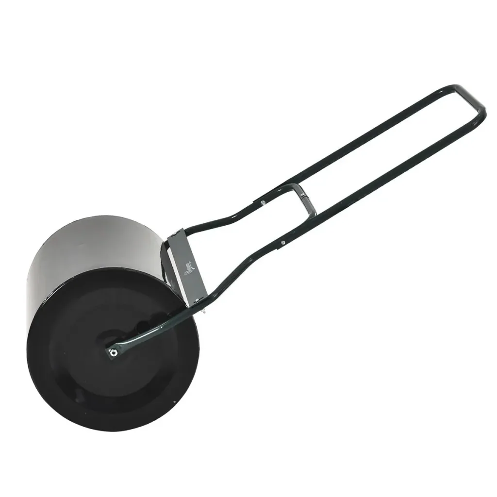 Rasenwalze mit U-Griff schwarz/grün