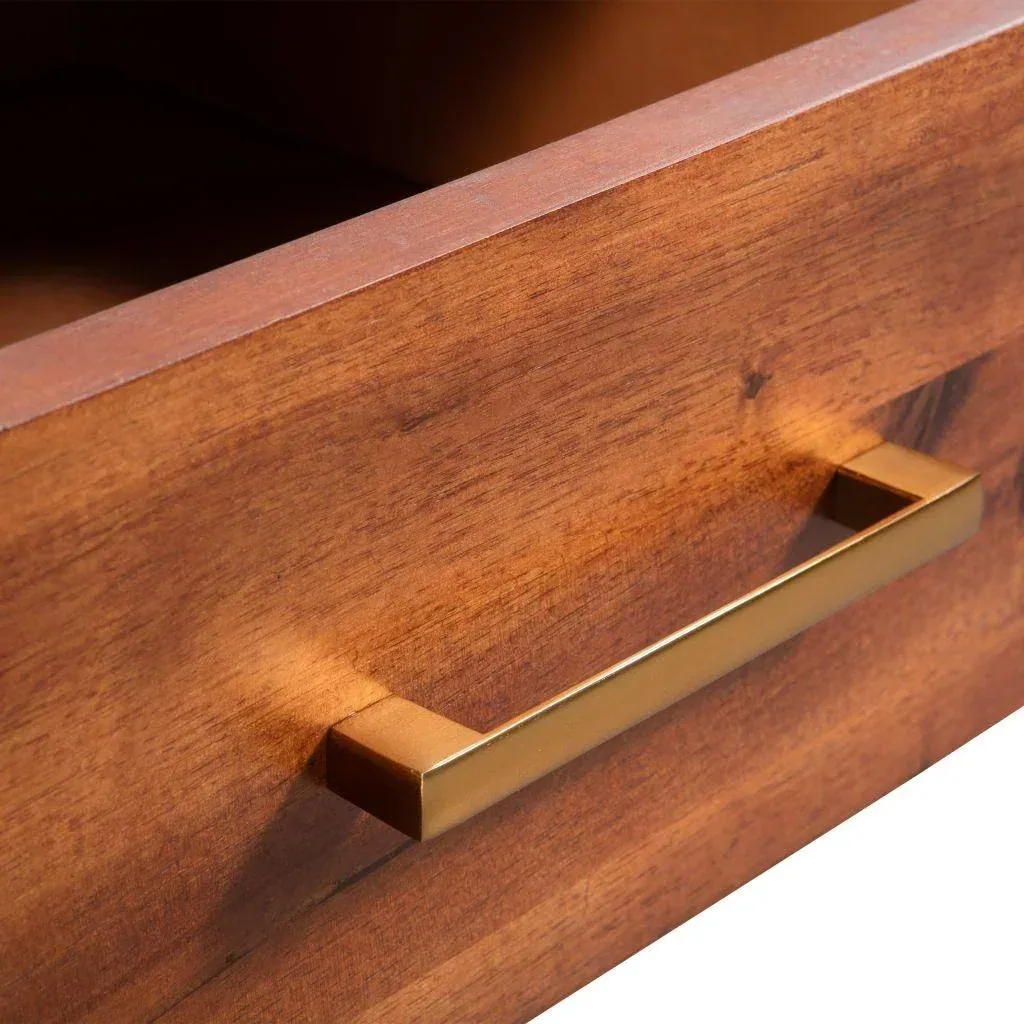 Couchtisch 90x50x40 cm Akazienholz massiv