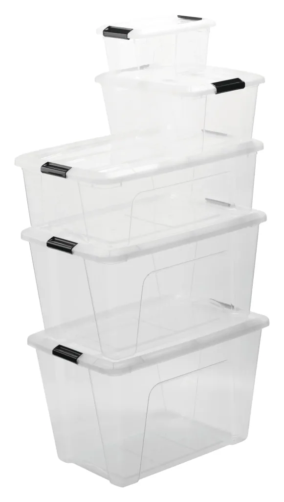 „Clear NTB-5“ Aufbewahrungsbox, 6er-Set