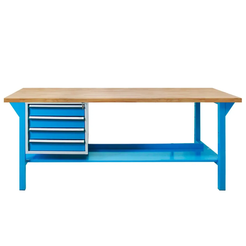 Werkbank 2000 mit Schubladenbox, 4 Schubladen