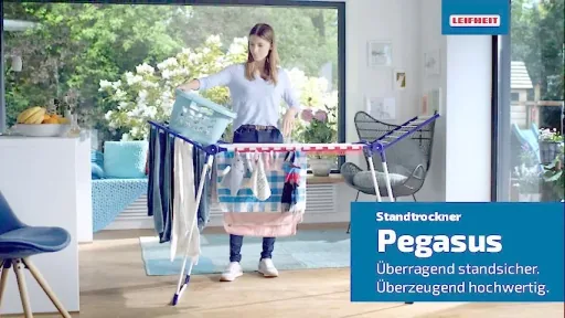 Wäschetrockner Pegasus 200 Solid Deluxe Mobile - Mit Rollen