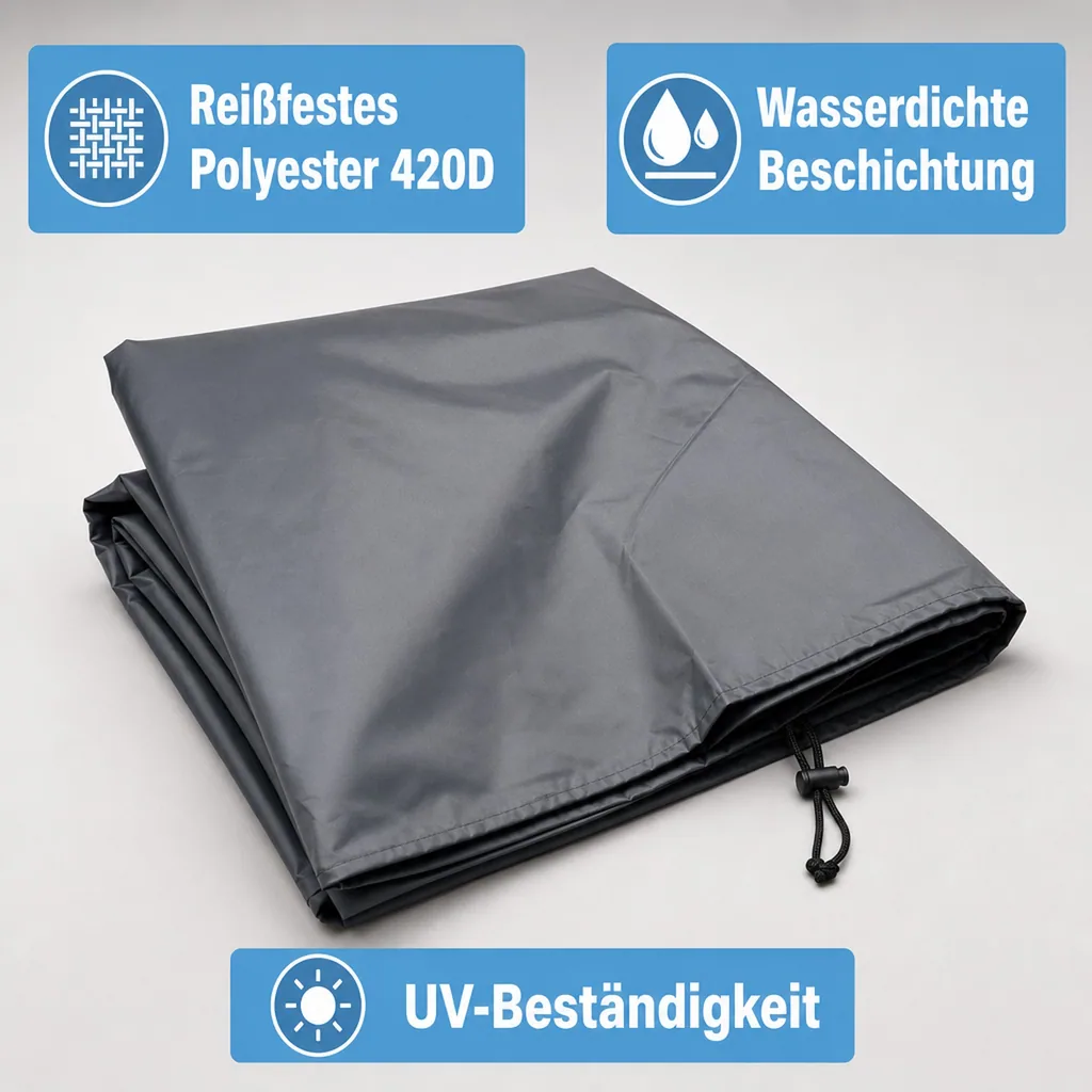 Schutzhülle Stuhl, Gartenstuhl Schutzhülle Deluxe, wetterfest, 65x65x120/80cm