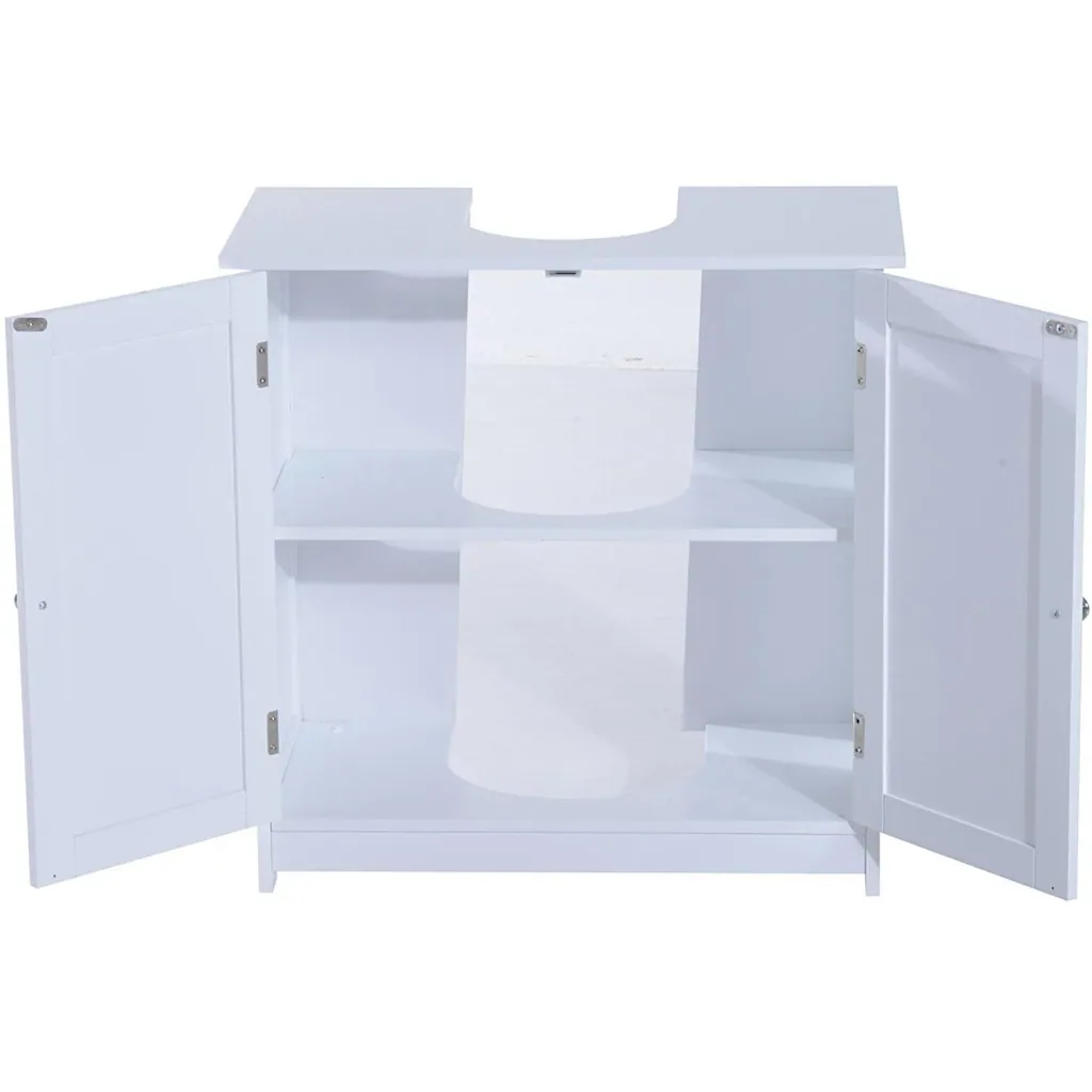Waschbeckenunterschrank Badschrank Weiß