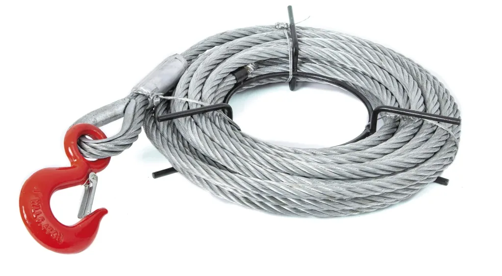 Seilzuggerät Ropemaster RM16, inkl. Hebelrohr und 20 m Seil mit Haken