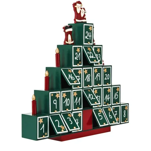 Adventskalender Weihnachtsbaum - aus Holz