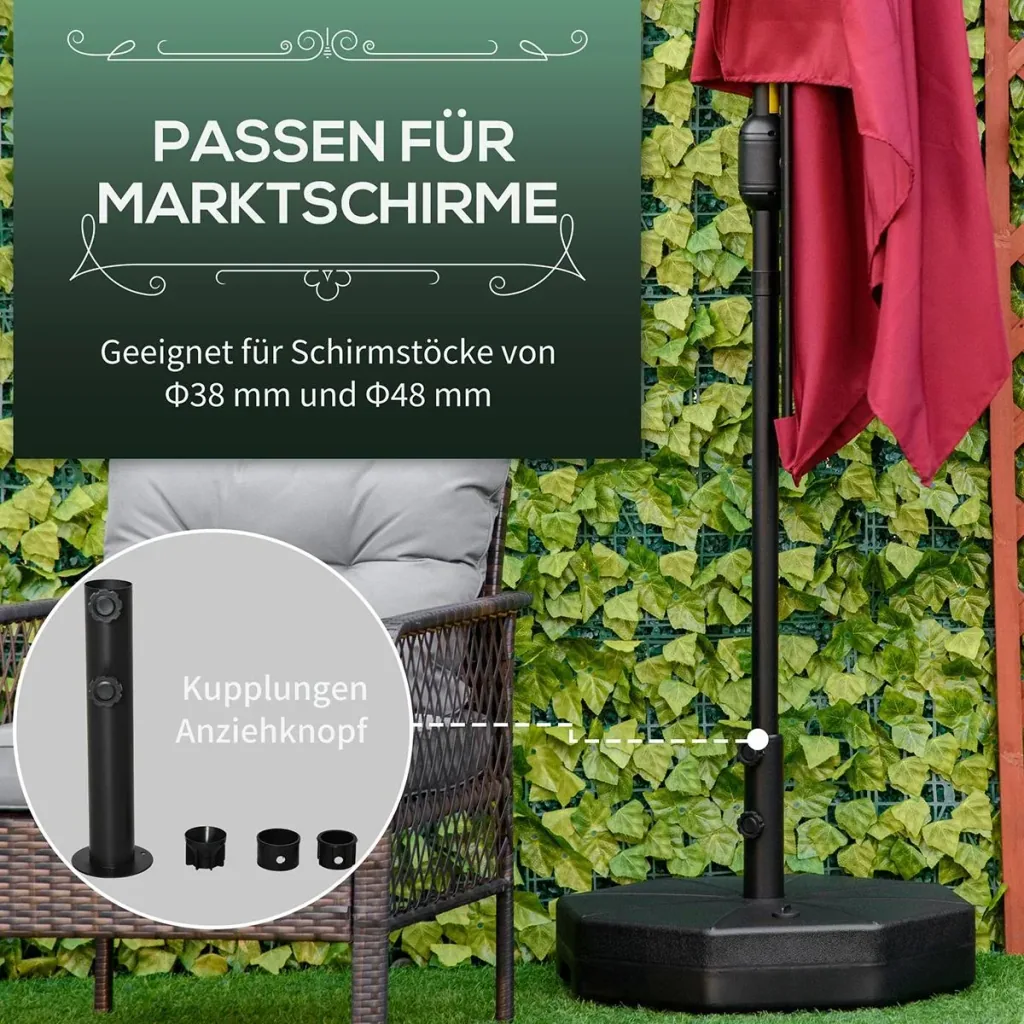 Sonnenschirmständer 40 kg Schirmst