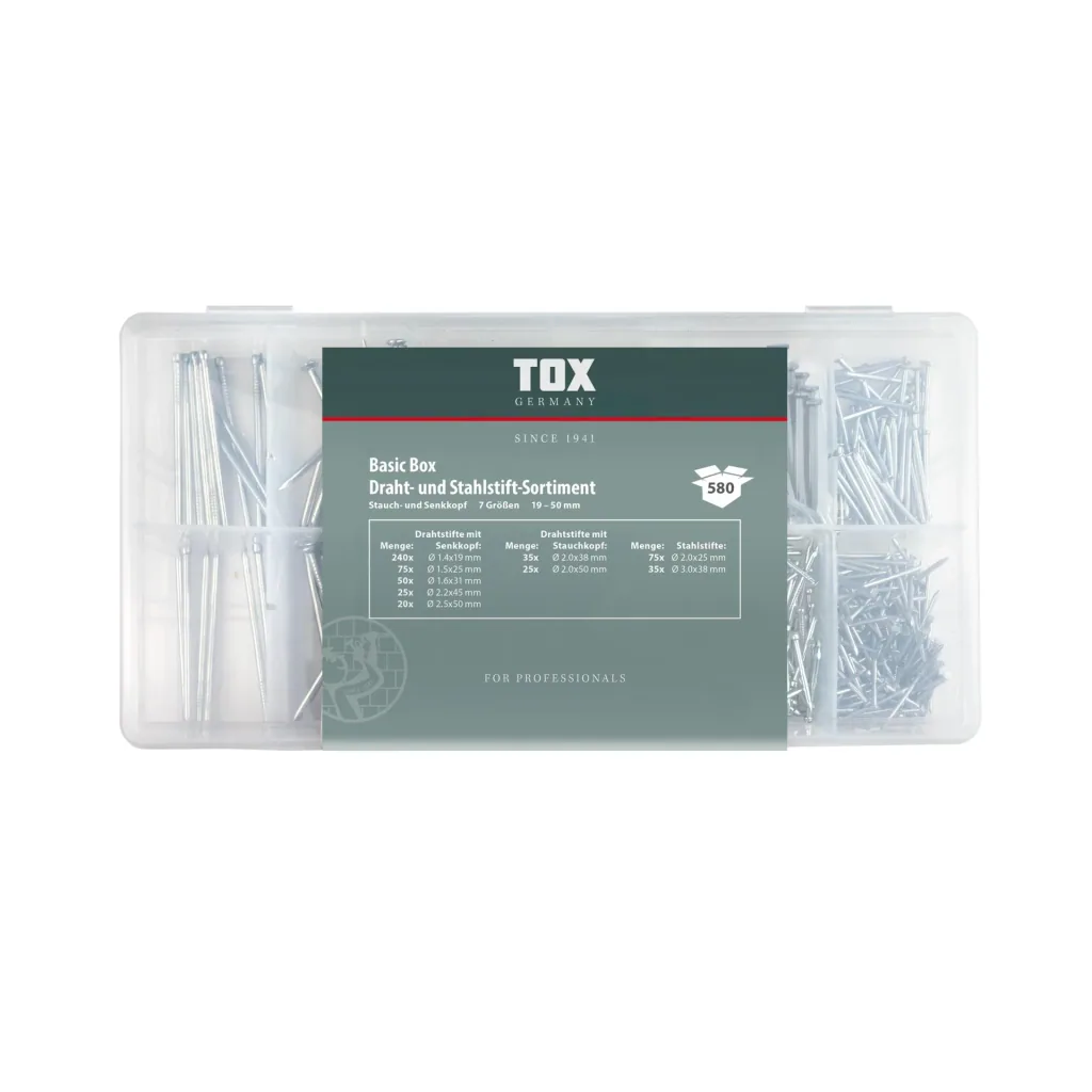 Nagel - Sortiment Basic Box 580-teilig