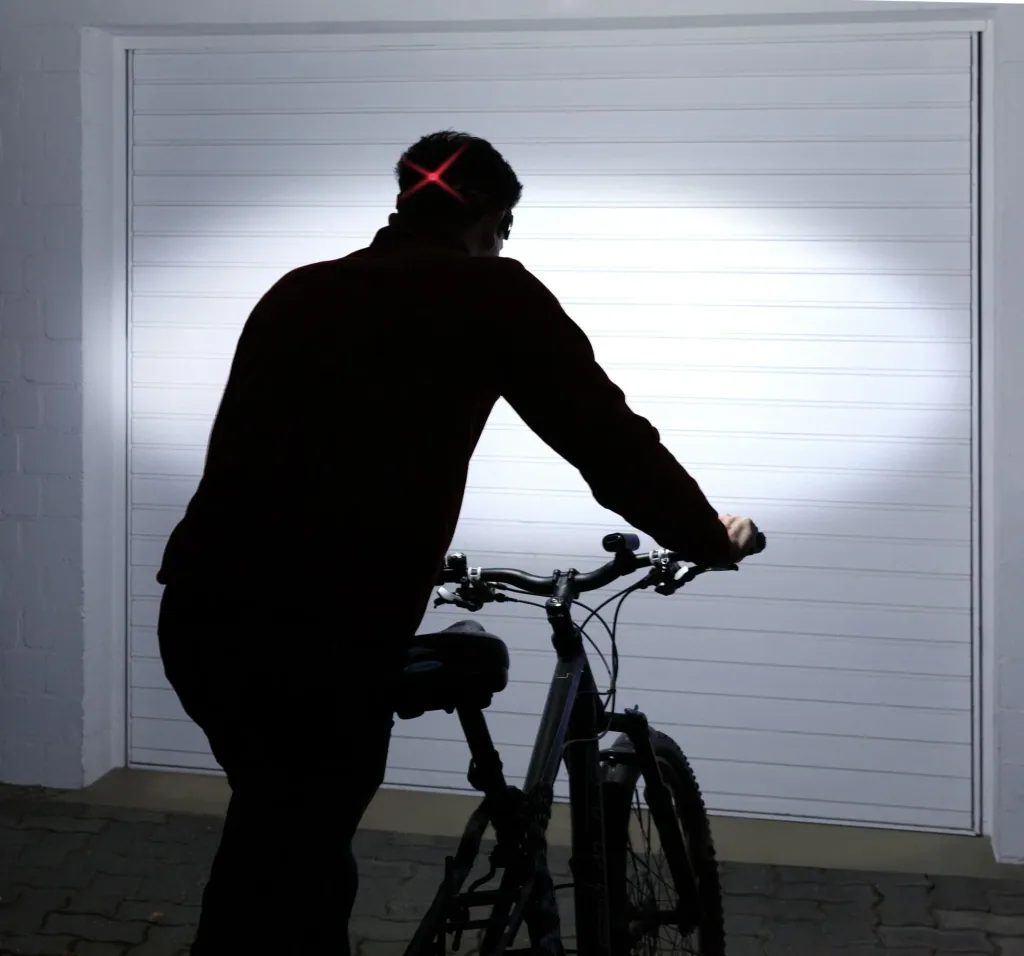 COB LED Band Stirnlampe mit 3-fach Lichtmodus, 200 Lumen