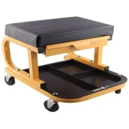 Werkstatthocker mit Schublade - max 90kg - 38cm hoch