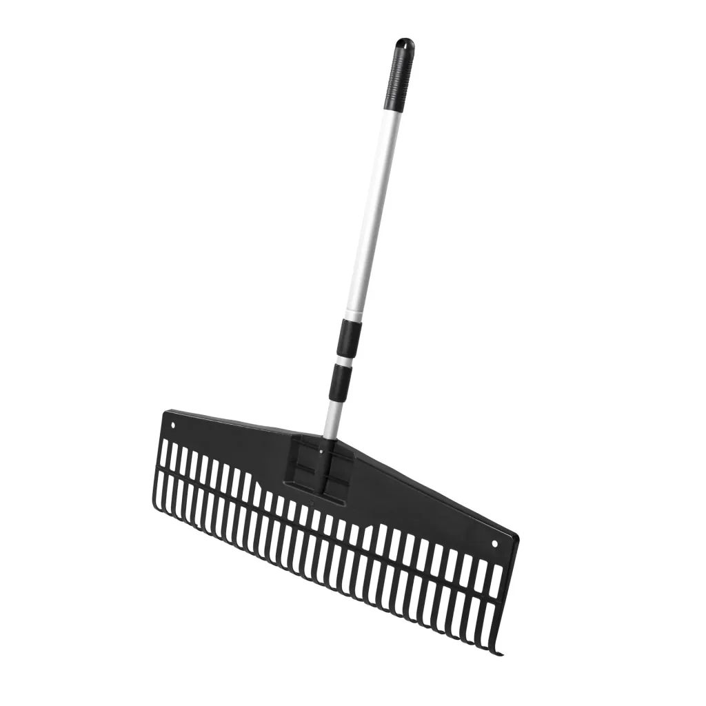 Jumbo Rechen 75 cm mit Aluminium Teleskopstiel