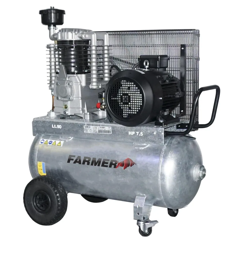 Kompressor 890-90 Z PRO-400 Volt 10 bar, verzinkt