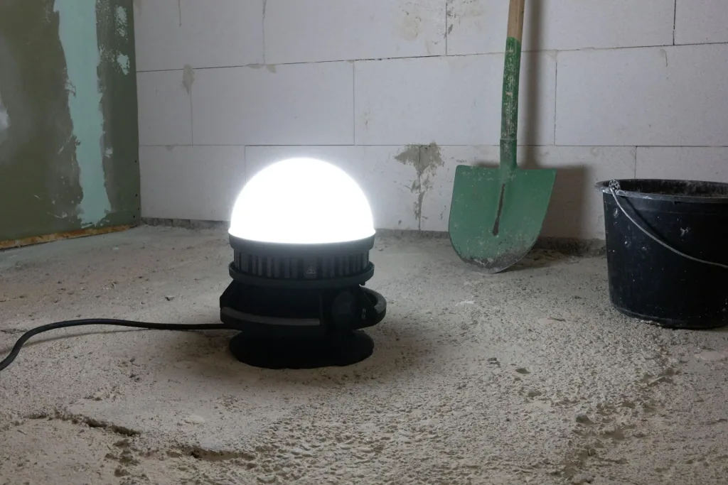 LED Arbeitsleuchte Ball Light 11500 Lumen, 360 Grad Weitwinkelausleuchtung