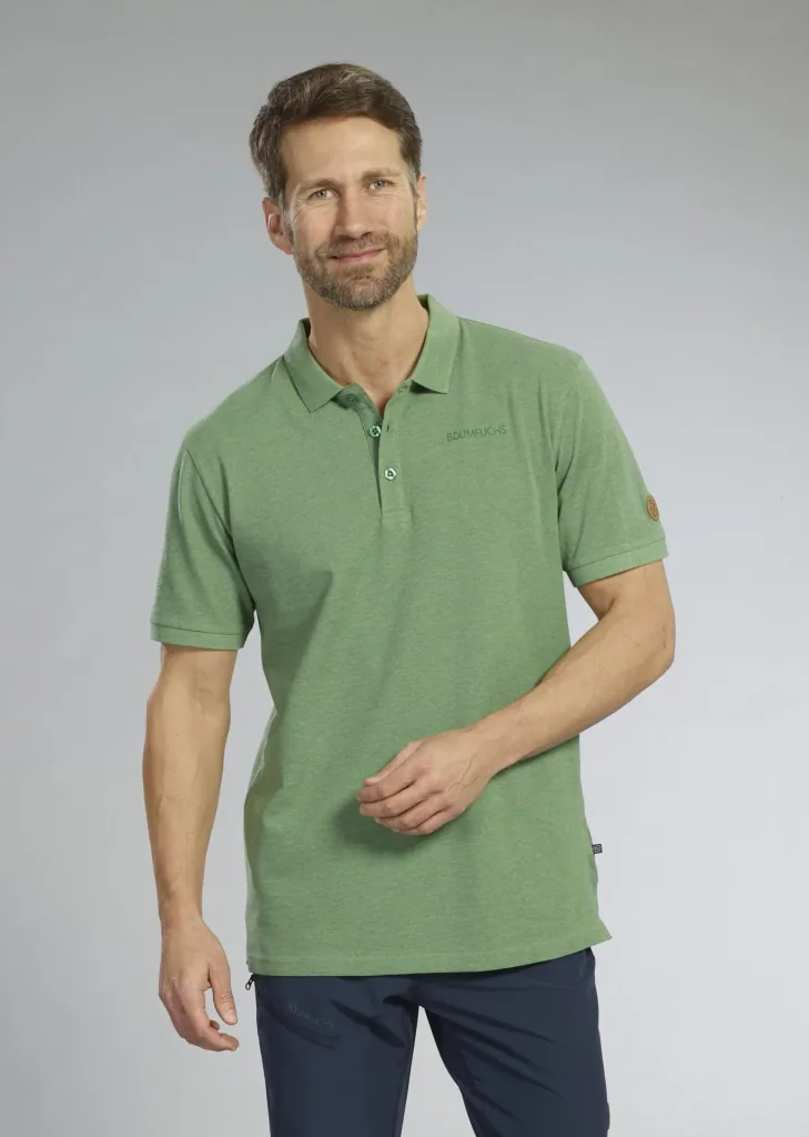 Poloshirt mit Funktion, Farbe grün, Gr.M