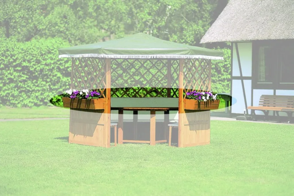Blumenkasten für Pavillon "Palma" u. "Marburg" 5-er Set