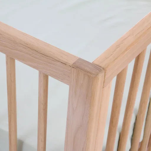 Nobodinoz Babybett "Pure" Eiche 70 x 140