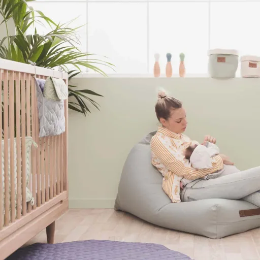 Nobodinoz Babybett "Pure" Eiche 70 x 140
