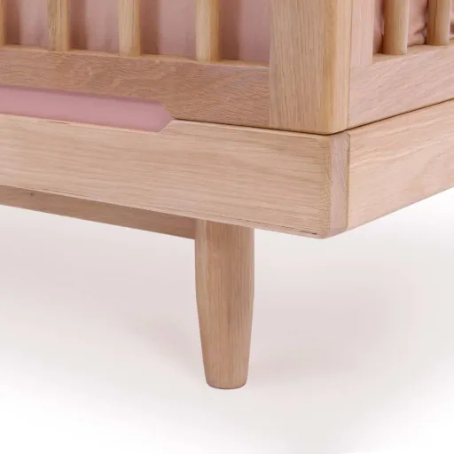 Nobodinoz Babybett "Pure" Eiche 70 x 140