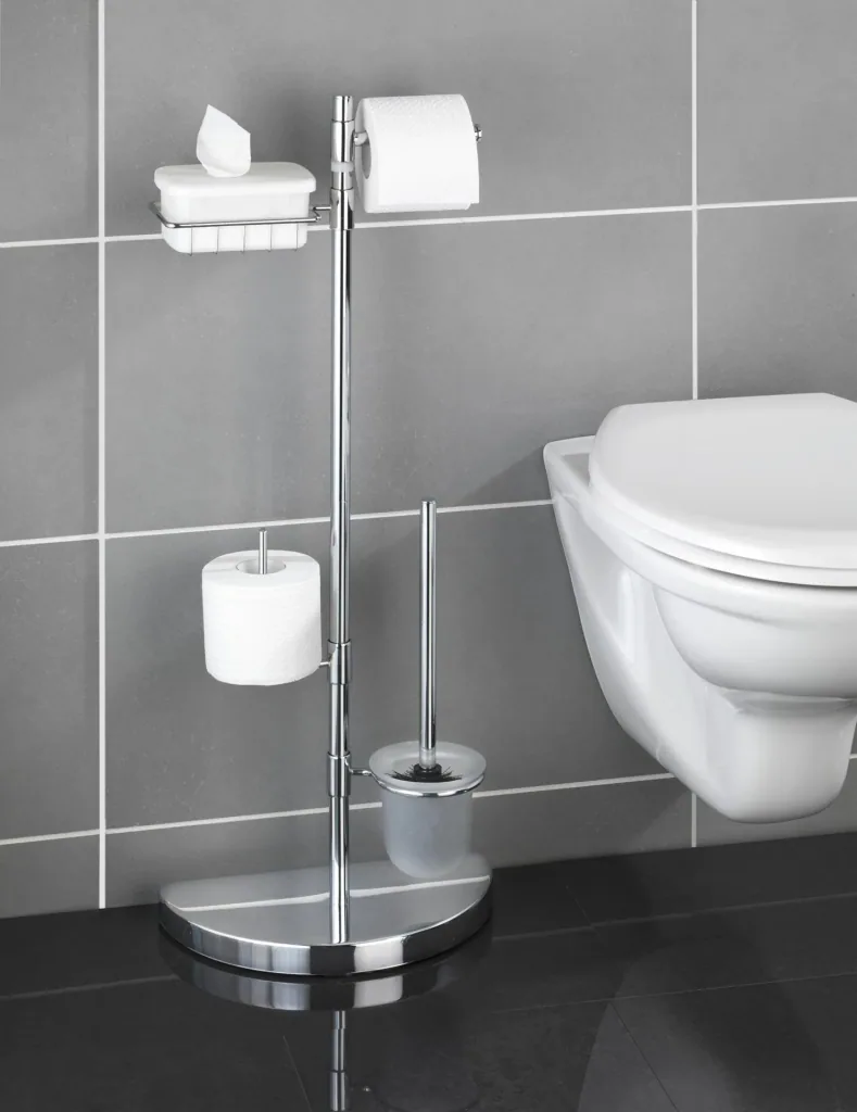 Raumspar WC-Center – Mit 4 schwenkbaren Haltern
