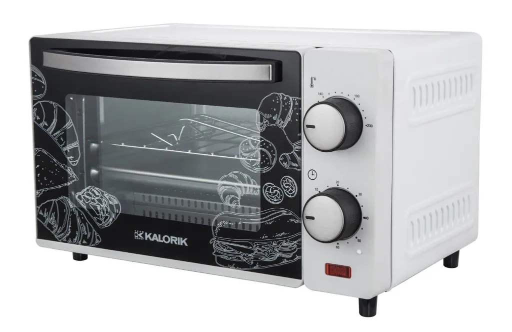 Mini-Backofen, Weiß, 9 Liter, 650 Watt