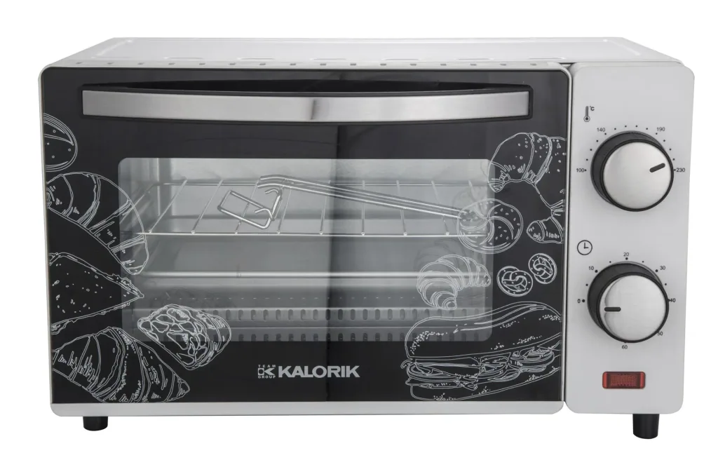 Mini-Backofen, Weiß, 9 Liter, 650 Watt