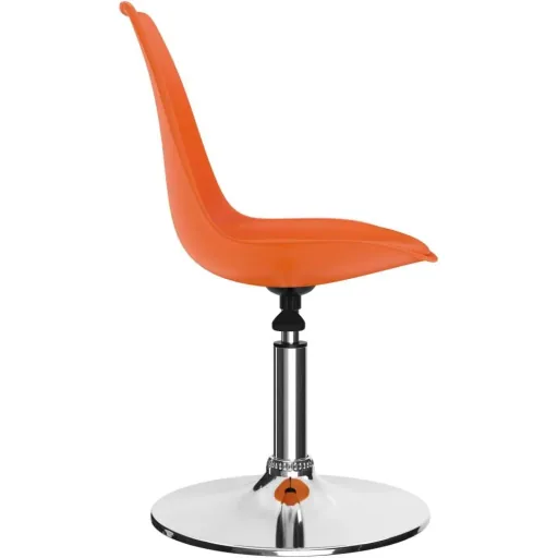 Esszimmerstühle 2-Sitzer Kunstleder orange
