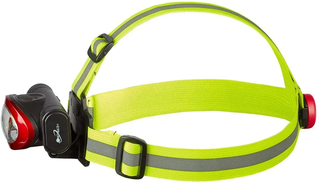 Stirnlampe mit COB LED und Rücklicht