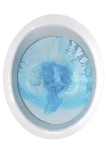 WC-Star, Starter-Set mit Blauspüler WC-Hygienestein, Antikalk-Stein