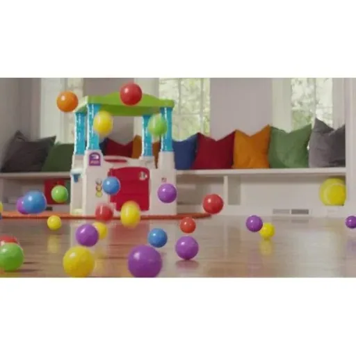 Wonderball Fun House Spielhaus - Inkl. 20-teiligem Spielballset - 83,8x91,4x106,7cm