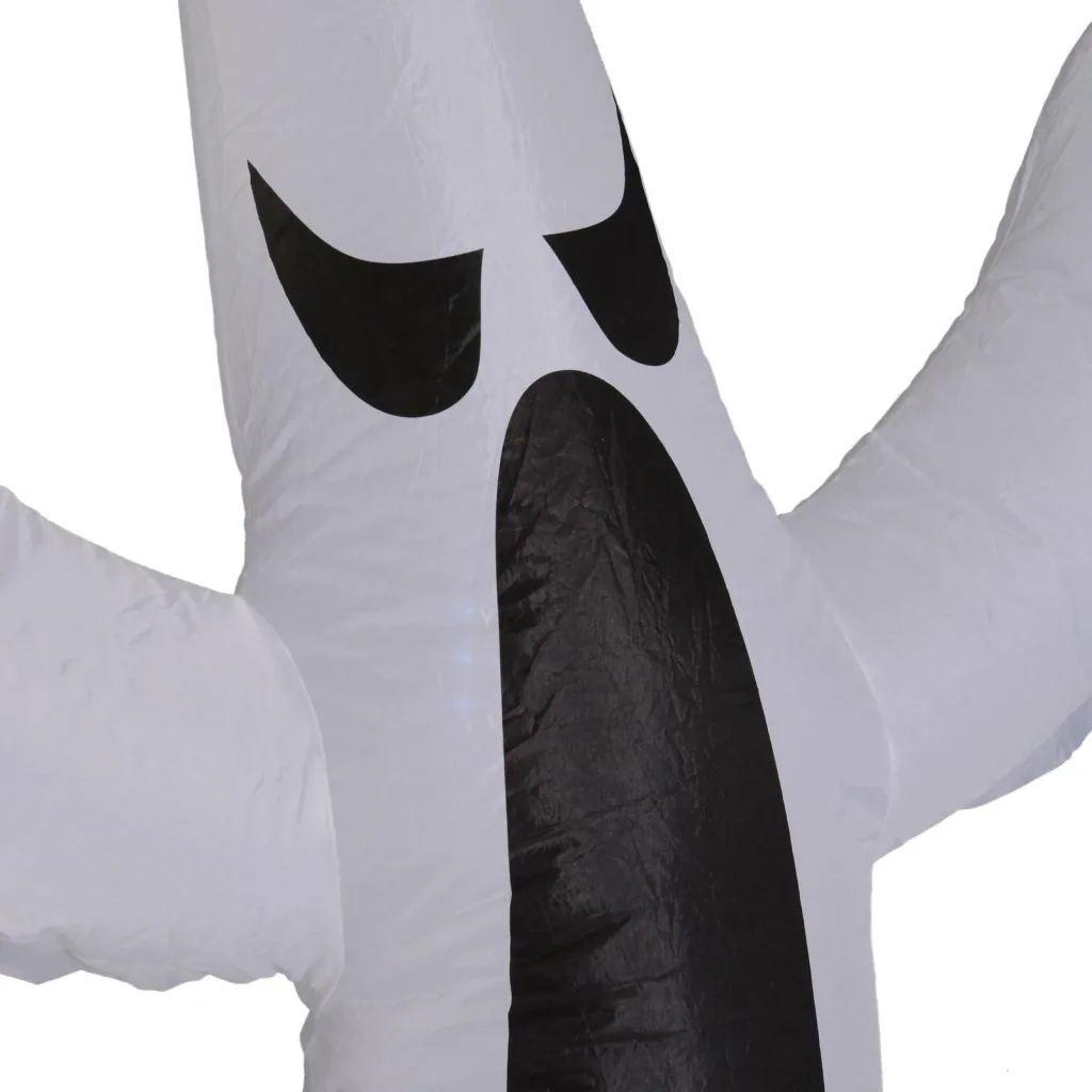 Halloween Dekoration Selbstaufblasender Geist LED Beleuchtet Weiß
