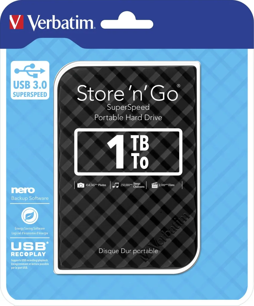 Externe Festplatte 1 TB Store'n'Go