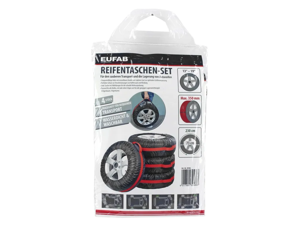Reifentaschen groß, 4 Stück