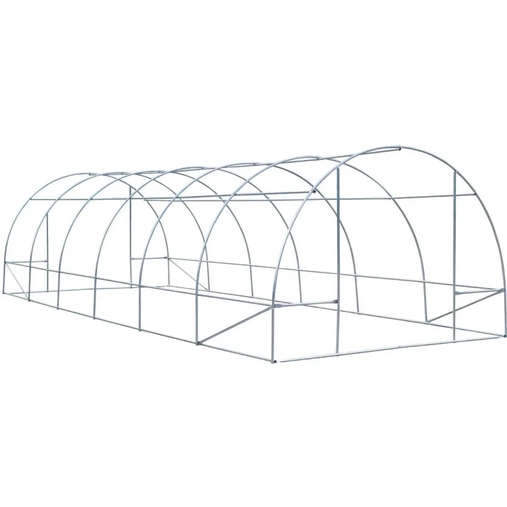 Foliengewächshaus 8x3x2m Pflanzenhaus