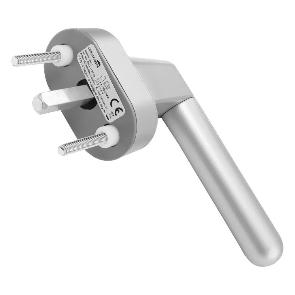 Sicherheits-Alarmgriff, 32 mm, silber